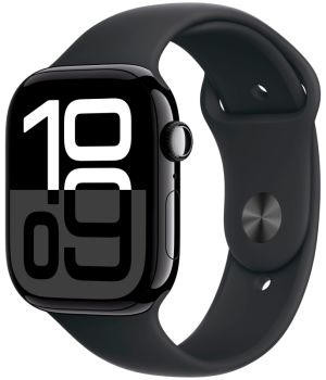 Умные часы Apple Watch Series 10 42 мм, M/L, Aluminium Case GPS, Jet Black	